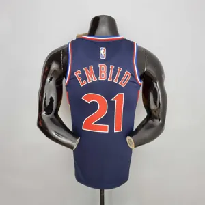 2022 Embiid #21 76ers Royal Blue 5
