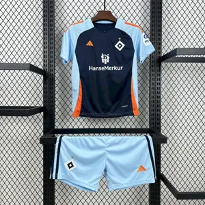 25-26 Hamburger SV Pre-Match Kid Kits Youth Apparels AAAAJersey Wholesale Yupoo