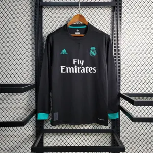 17-18 Real Madrid away long sleeve 11