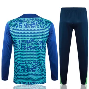 2024 Brazil Long Sleeve Training Suit Football Shirts 1