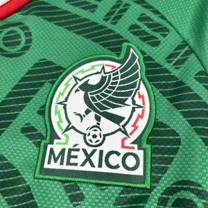 2026 World Cup Mexico Home Kit Football Long Sleeve T-Shirt AAAAJersey Dropship Yupoo 3