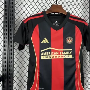 25-26 Atlanta United Home Kid Kits Soccer AAAAJersey Yupoo 16-28 1