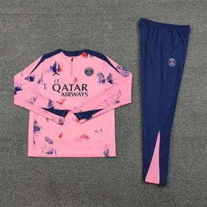 24-25 PSG Long Sleeve Training Suit Football Shirts 1