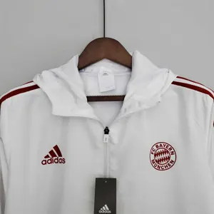22-23 Bayern white windbreaker 5