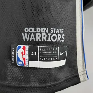 2020 POOLE#3 Warriors City Edition Black &amp; Grey NBA Jersey 6