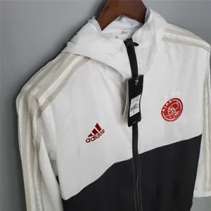 20-21 Ajax Black &amp; White Windbreaker 5