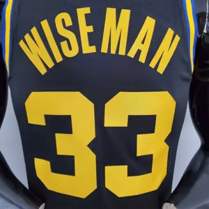 2022 75th Anniversary Wiseman#33 Warriors City Edition Black 4