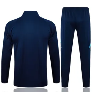 24-25 Flamengo Navy Football Tracksuit Long Jacket Suits 2