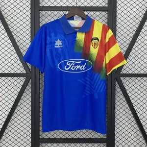95-96 Valencia Away Retro Kit Vintage Shirt AAAAJersey Supply Yupoo