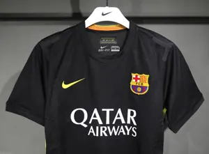 13-14 Barcelona Third Away Retro Kit Vintage Player Version Sino Shirt AAAAJersey Dropship Yupo 5