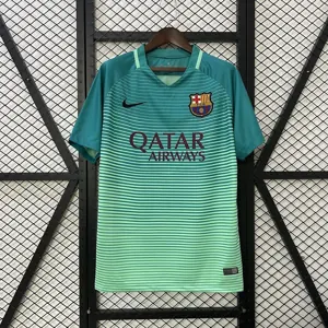 16-17 Barcelona Third Retro Kit Vintage Shirt AAAAJersey Dropship Yupoo