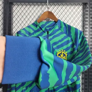 2023 Brazilian grass green training jacket 1