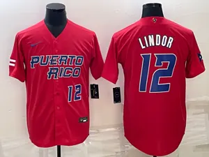 Puerto Rico 2023 World Cup Baseball Jerseys 35