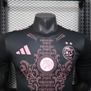 25-26 Algeria Black Special Edition Kit Player Version Shirt AAAAJersey Wholesale Yupoo-1 1