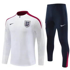 2024 England Player Long Sleeve Training Suit Football Shirts