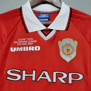 99-00 Manchester United home long sleeve 5