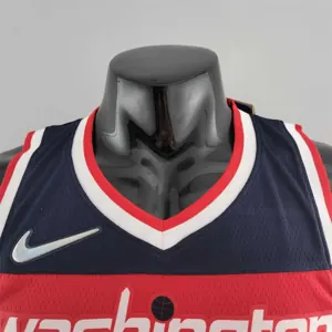 75th Anniversary JORDAN #23 Wizards Red, White and Blue NBA Jersey 6