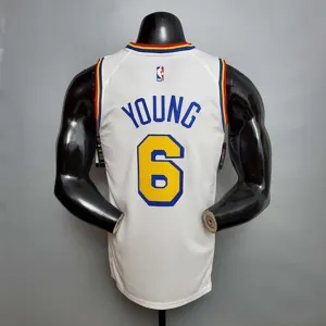 Warriors San Francisco YOUNG#6 White 5