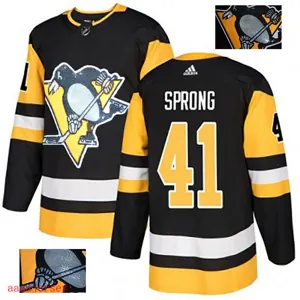 2018 Pittsburgh Penguins ice hockey jersey M-3XL 匹兹堡企鹅队时尚亮片款冰球服 8