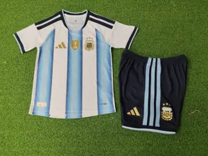 2026 World Cup Argentina Home Kid Kits Player Version Children Sets AAAAJersey Supplier Yupoo