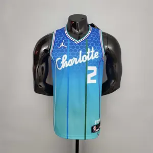 2022 BALL#2 Hornets City Edition Blue