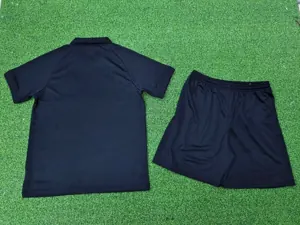 24-25 Marseille 125-Year Anniversary Black Kids Kits Youth Apparels AAAAJersey Supplier Yupoo 1