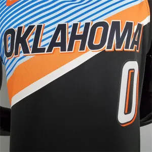Thunder Westbrook #0 City Edition Black 6