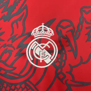 24-25 Real Madrid Red Special Edition Shirt Football Uniforms AAAAJersey Supplier Yupoo 1
