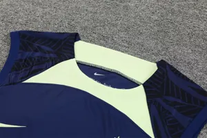 2022 Brazil vest Training Jersey blue 2