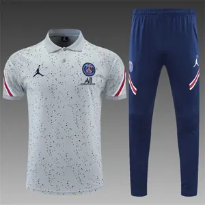 Polo Jordan PSG grey flower spot 3