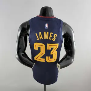 Cleveland Cavaliers JAMES #23 Striped NBA Jersey 1