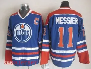 Edmonton Oilers retro ice hockey jersey M-3XL 埃德蒙顿油人队复古冰球服 1