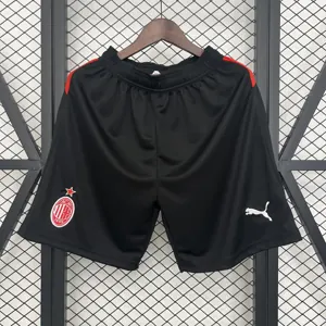 25-26 shorts AC Milan home Football Trousers AAAAJersey Supply Yupoo