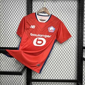 24-25 Lille Home Kit Soccer Unifrom AAAAJersey Dropshiping Yupoo 2