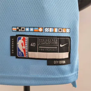 2022 WALL#11 Los Angeles Clippers City Edition NBA Jersey Blue 2