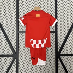 24-25 Girona Home Kid Kits Youth Apparels Football AAAAJersey Yupoo 5