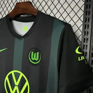 24-25 Wolfsburg Away Kit Football Wear Sport AAAAJersey Yupoo 1