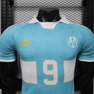 26-27 Marseille Mens Retro Special Edition Soccer Shirt été Kit AAAAJersey Supply Yupoo6 6