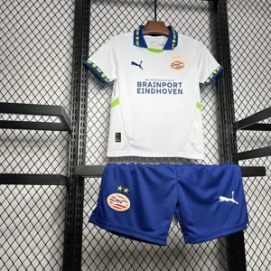 24-25 PSV Third Kid Kits Youth Apparels Football AAAAJersey Yupoo 3