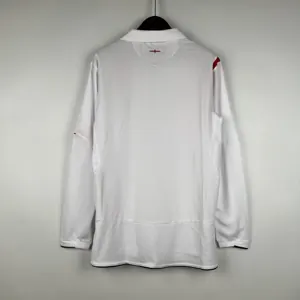 2006 Retro Long Sleeve England Home S-XXL 7