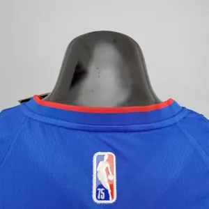 75th Anniversary Iverson #1 Pistons Blue 10
