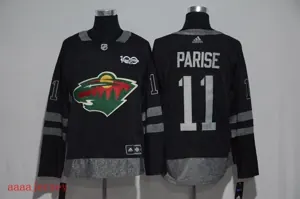 Minnesota wild 100 anniversary ice hockey jersey M-3XL 明尼苏达荒野队100周年纪念版冰球服