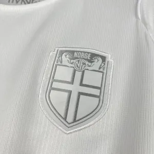 World Cup FIFA 2026 Norway Third Mens Kit Soccer White T-Shirt AAAAJersey Supply Yupoo 7 2