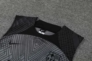 22-23 Barcelona vest training suit kit grey 15