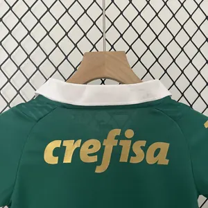 24-25 Palmeiras Home Kid Kits Children Sets Jersey Supplier Yupoo 4