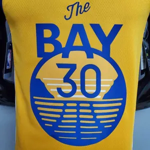 New CURRY#30 Golden State Warriors yellow 5