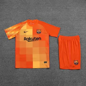 21-22 Barcelona orange goalkeeper 11
