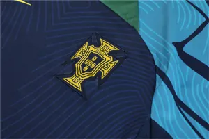 2022 Portugal Training Jersey Royal Blue 11