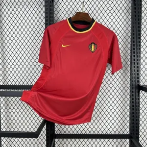2000 Belgium Home Retro Kit Vintage Shirt Sino AAAAJersey Supply Yupoo