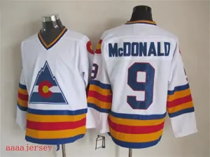 Colorado Avalanche retro ice hockey jersey M-3XL 科罗拉多雪崩队复古冰球服 4
